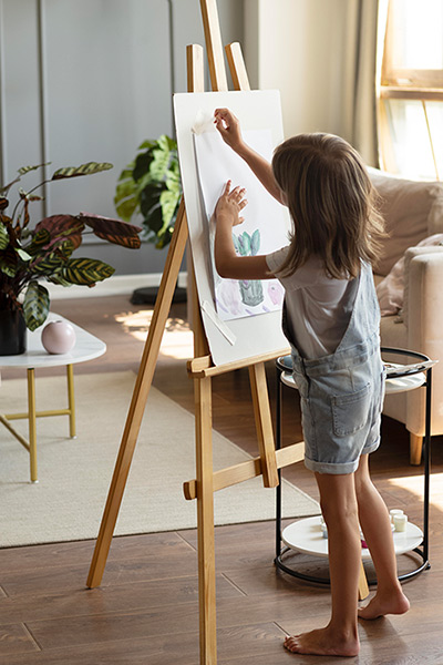 Cours de peinture pour enfants à uccle